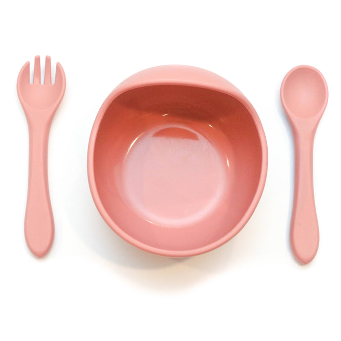 Getting Sew Crafty - Silicone Bowl & Utensil Set - Multiple Colors Available