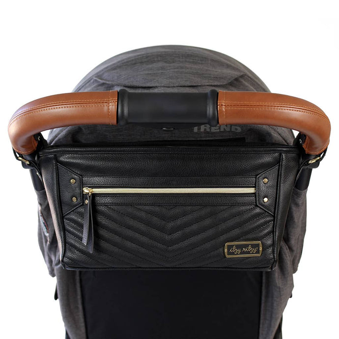 Itzy Ritzy - Jetsetter Black Stroller Caddy