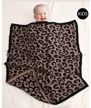 Load image into Gallery viewer, Kids cheetah blanket